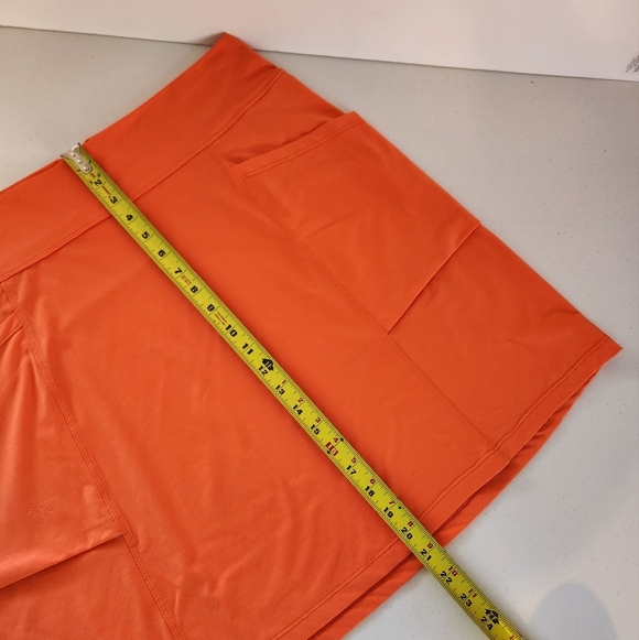 Arc'Teryx Orange Activewear Skirt Stretch Pockets Size Large Active Hiking - Picture 7 of 8